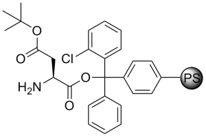 H-L-Asp(OtBu)-2-Cl-Trityl resin