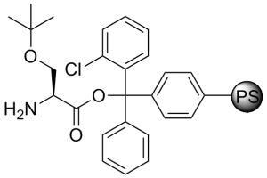 H-L-Ser(tBu)-2-Cl-Trityl resin