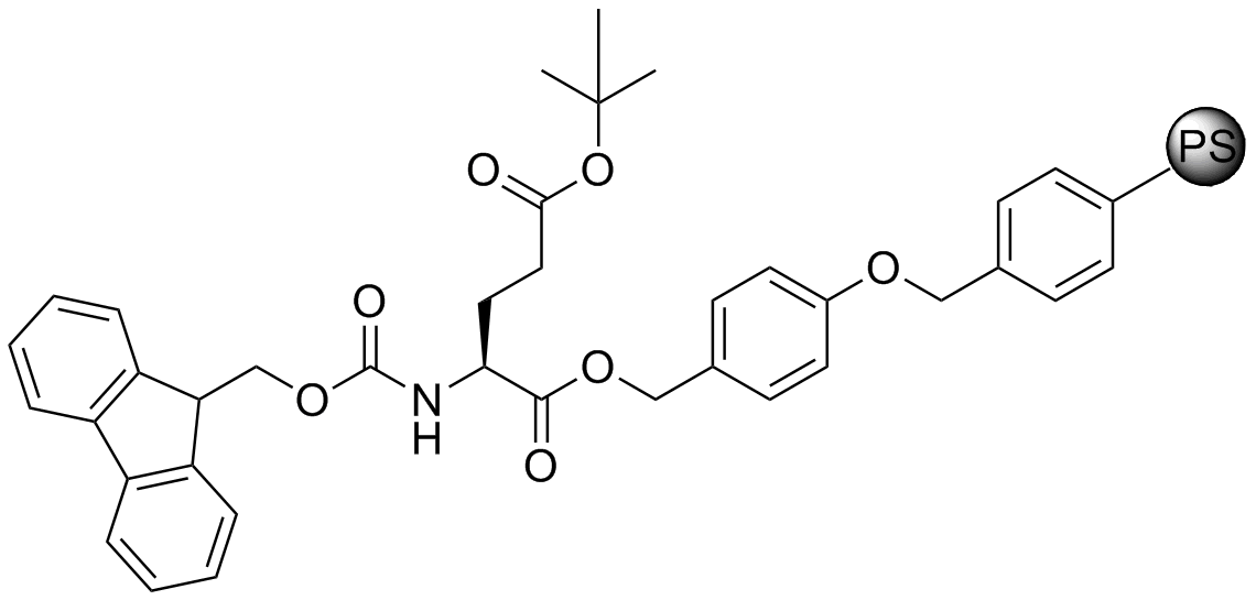 Fmoc-L-Glu(OtBu)-Wang resin