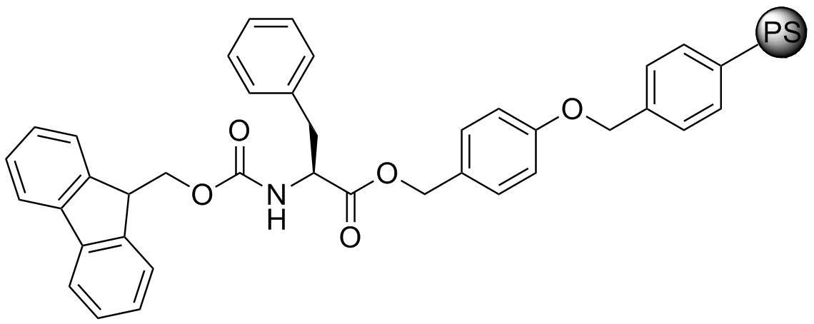 Fmoc-L-Phe-Wang resin