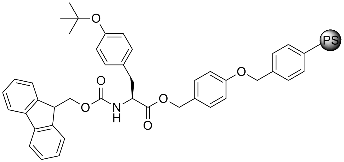 Fmoc-L-Tyr(tBu)-Wang resin