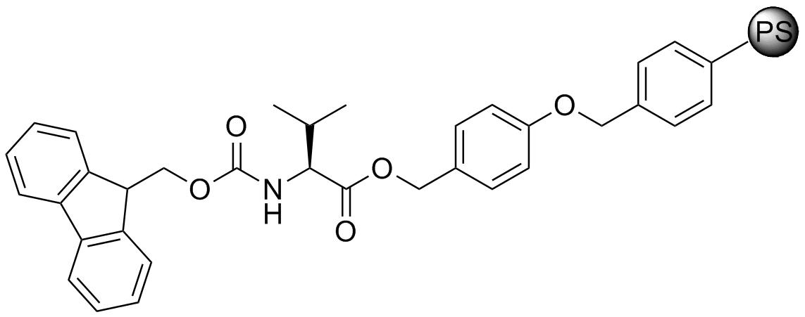 Fmoc-L-Val-Wang resin