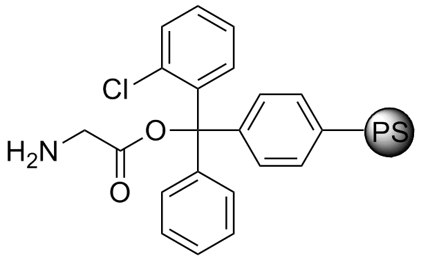 H-Gly-2-Cl-Trityl resin