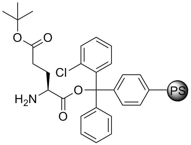 H-L-Glu(OtBu)-2-Cl-Trityl resin