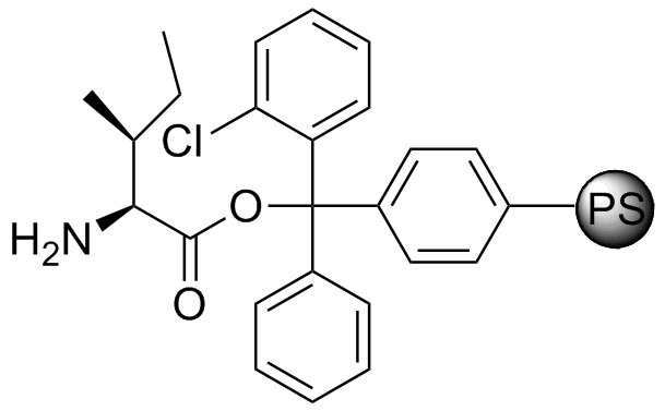 H-L-Ile-2-Cl-Trityl resin