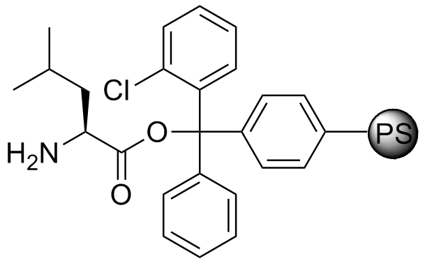 H-L-Leu-2-Cl-Trityl resin