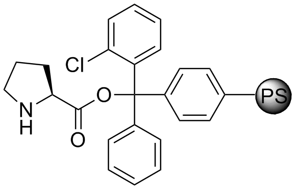 H-L-Pro-2-Cl-Trityl resin