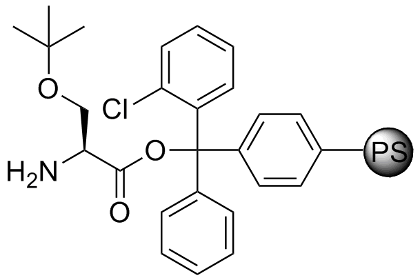 H-L-Ser(tBu)-2-Cl-Trityl resin
