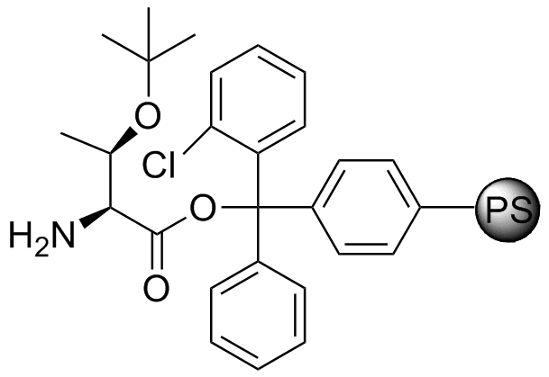 H-L-Thr(tBu)-2-Cl-Trityl resin
