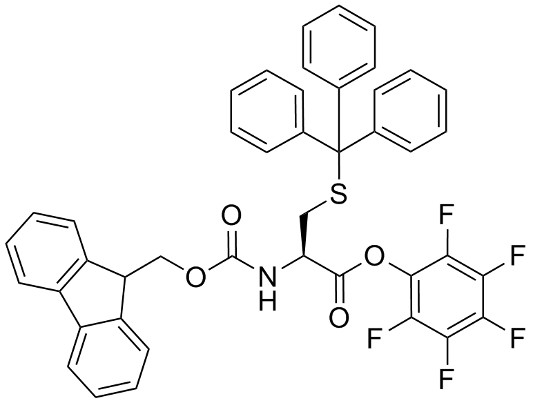 Fmoc-L-Cys(Trt)-OPfp